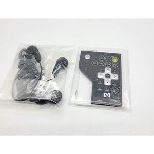 Hewlett Packard HP Laptop remote control and earbuds new sealed